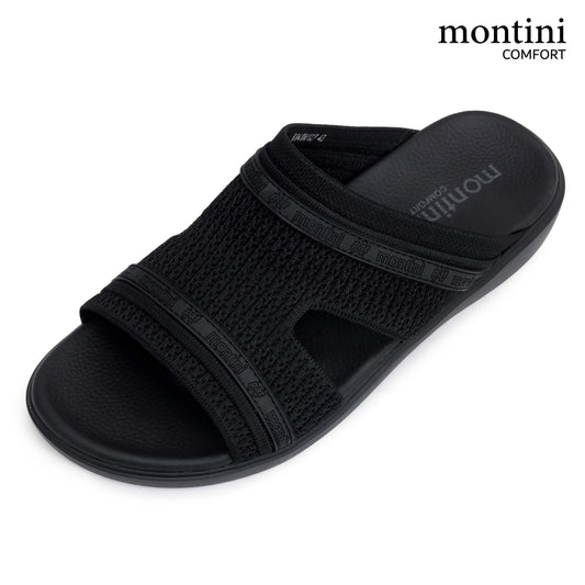 Montini M127(C69) Black Gents Arabic Sandal