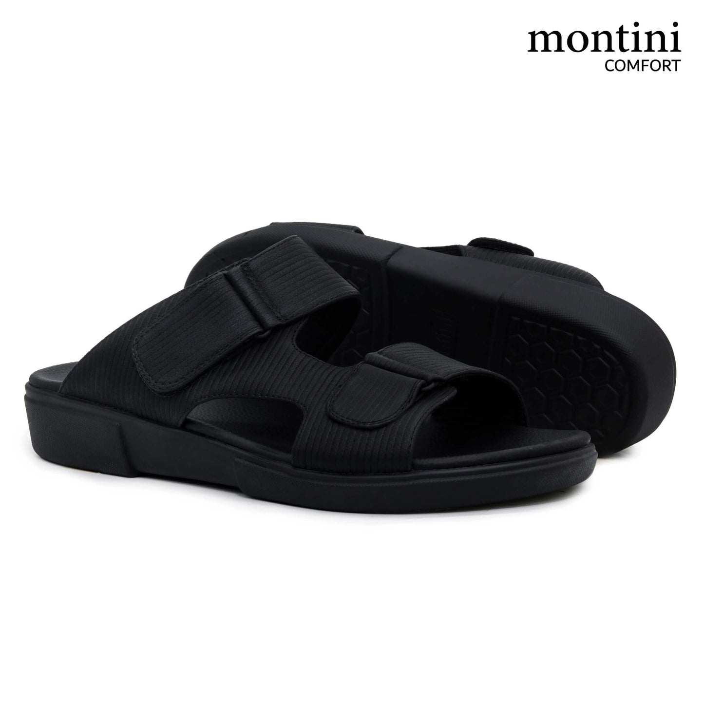 Montini M085(C97) Black Gents Arabic Sandal
