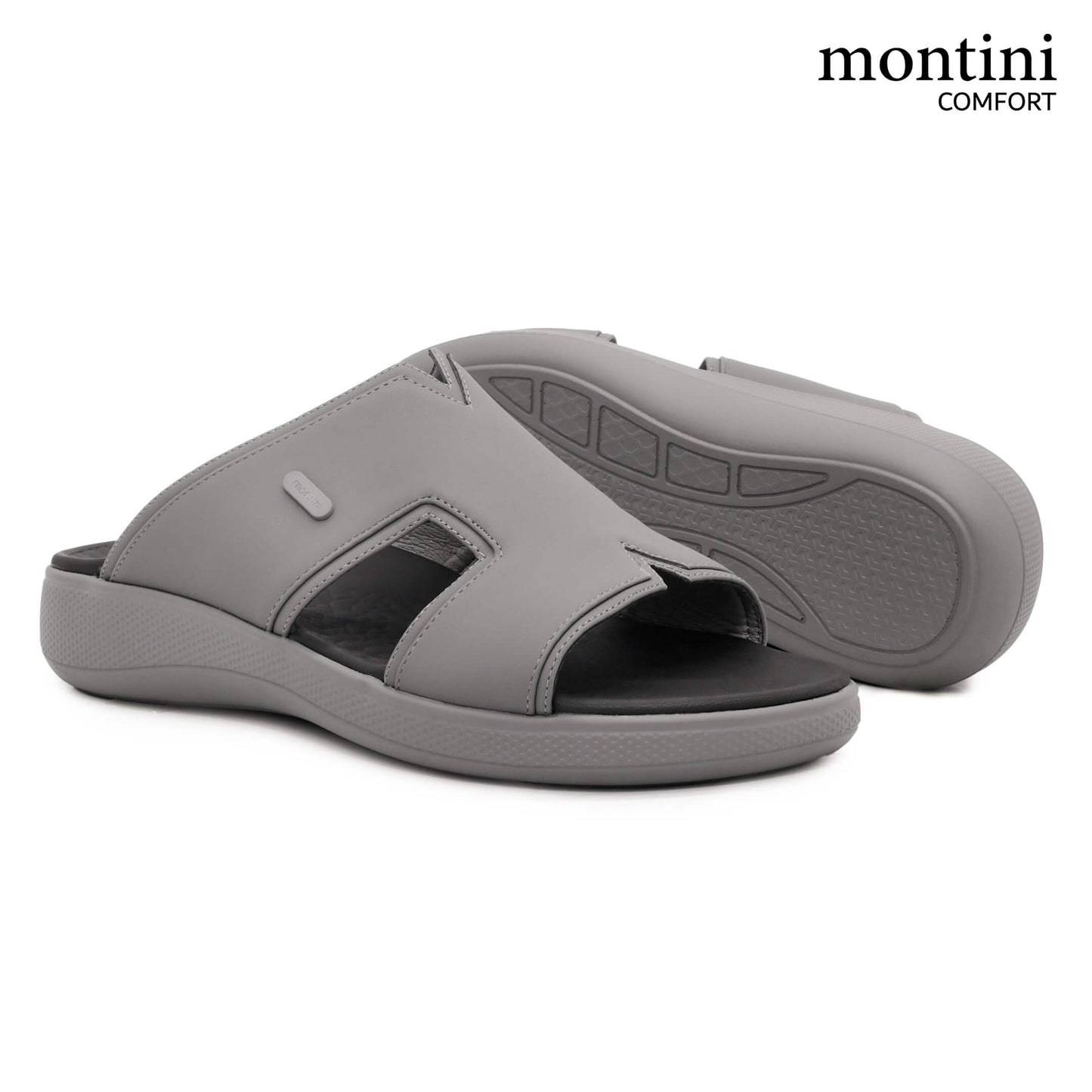 Montini M015(C78) Gray Gents Arabic Sandal