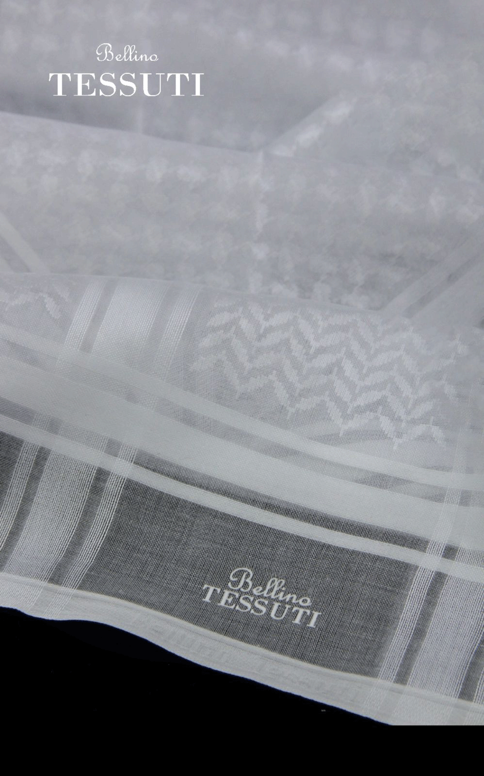 TESSUTI Premium Lightweight & Breathable White Arabic Ghutra for Men