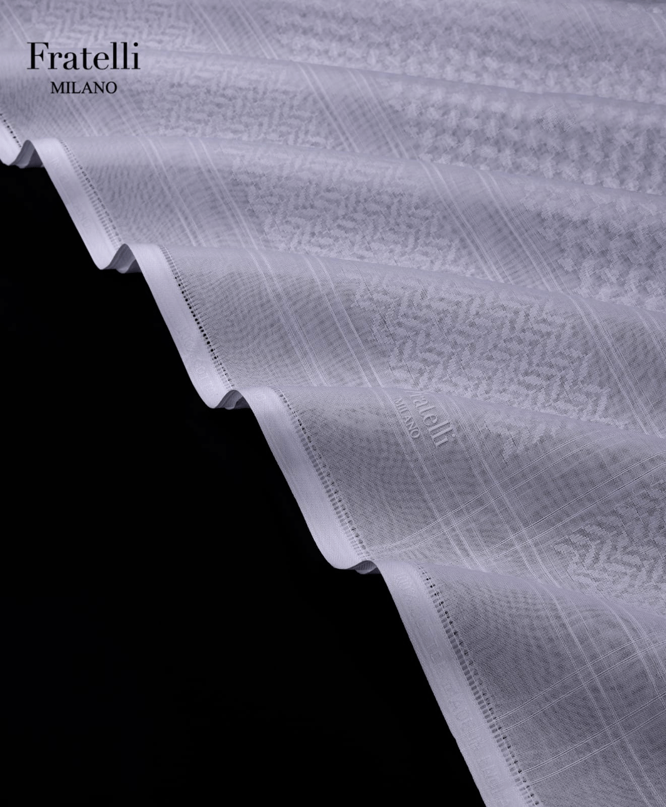 Fratelli Milano Premium Lightweight & Breathable White Arabic Ghutra for Men