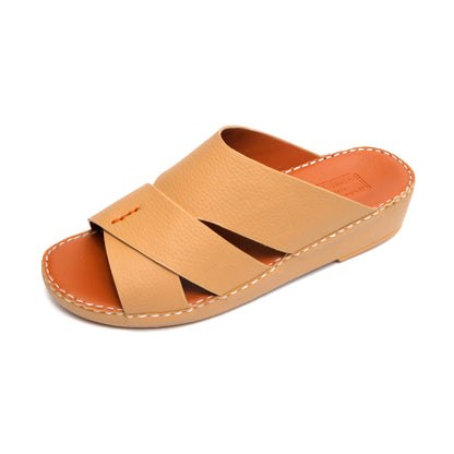 Maroos 0030 Sand Men’s Leather Arabic Sandal