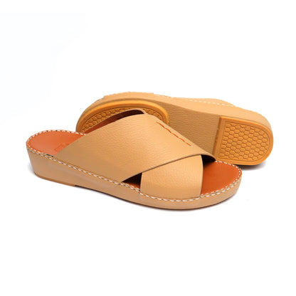 Maroos 0040 Sand Men’s Leather Arabic Sandal