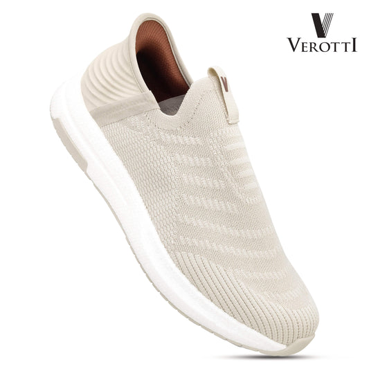 Verotti[X428]951 Beige Gents SLIP-INS Shoes