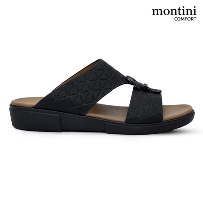 Montini M084(C65) Black Gents Arabic Sandal