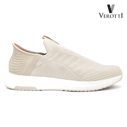 Verotti[X428]951 Beige Gents SLIP-INS Shoes