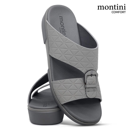 Montini M084(C66) Gray Gents Arabic Sandal