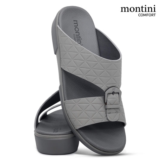 Montini M084(C66) Gray Gents Arabic Sandal