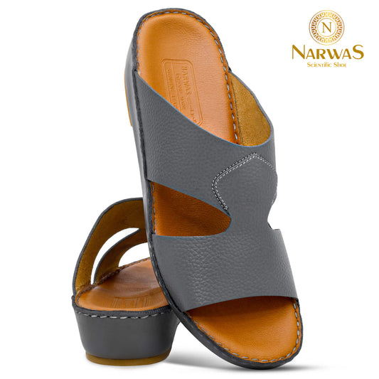 Narwas 1000 [NG134] Gray Gents Sandal