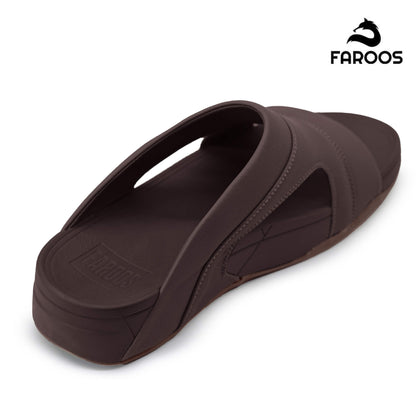 Faroos[F321]M114 Brown Gents Arabic Sandal