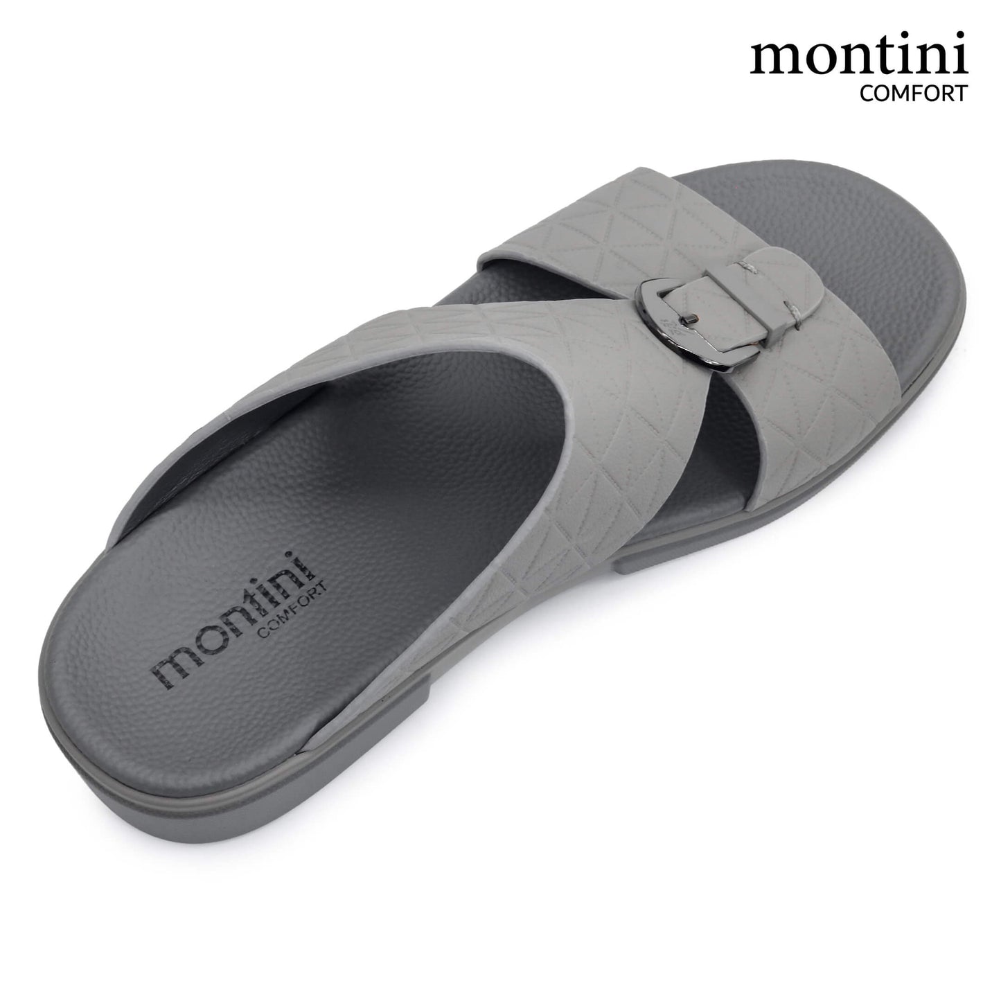 Montini M084(C66) Gray Gents Arabic Sandal