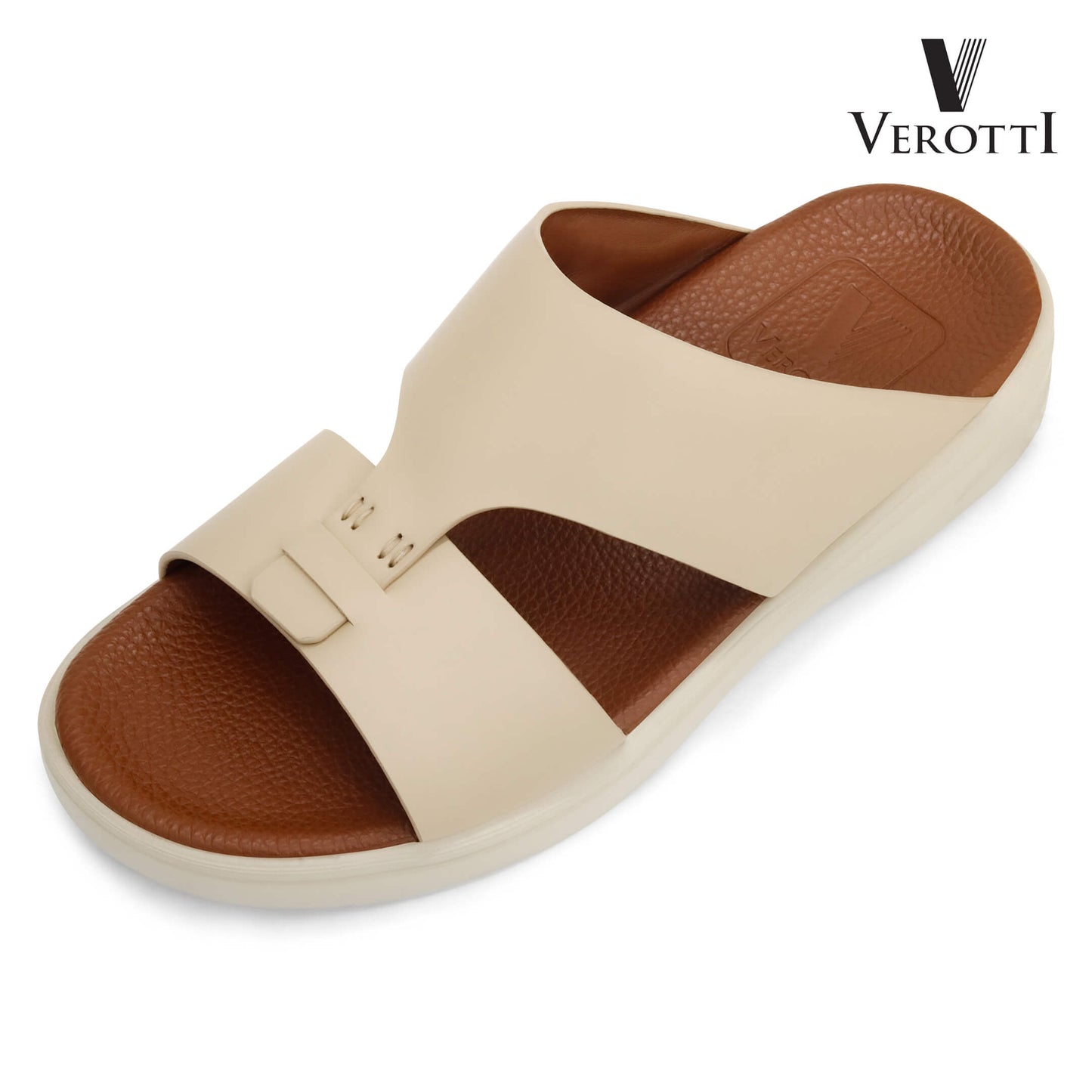 Verotti[X451]VTGE-06 Beige Gents Arabic Sandal