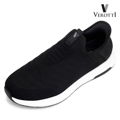 Verotti[X429]951 Black Gents SLIP-INS Shoes