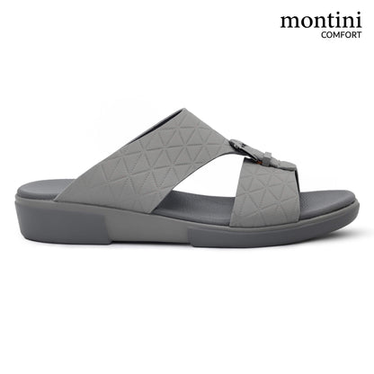 Montini M084(C66) Gray Gents Arabic Sandal