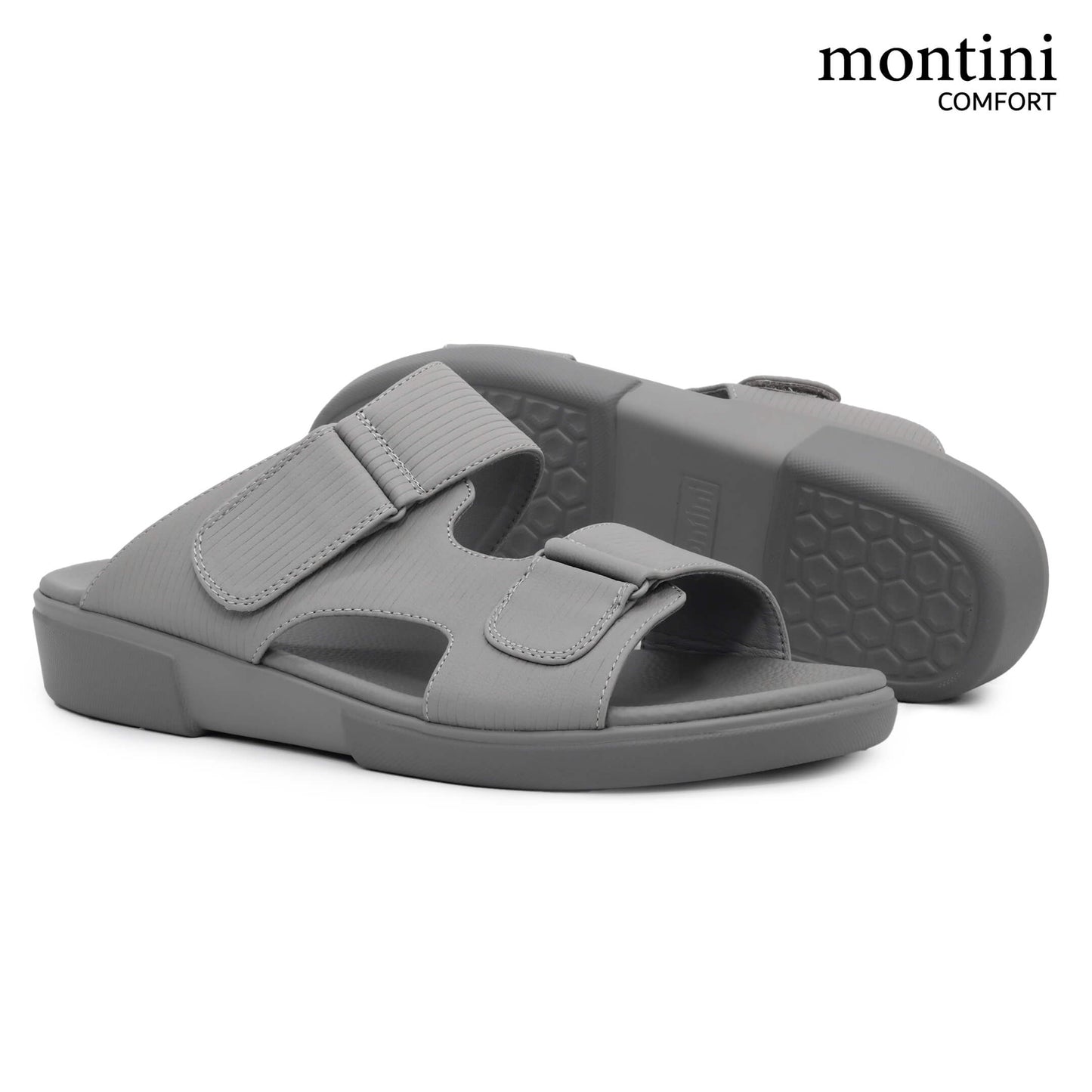 Montini M085(C98) L.Gray Gents Arabic Sandal