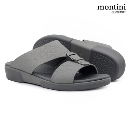 Montini M084(C66) Gray Gents Arabic Sandal