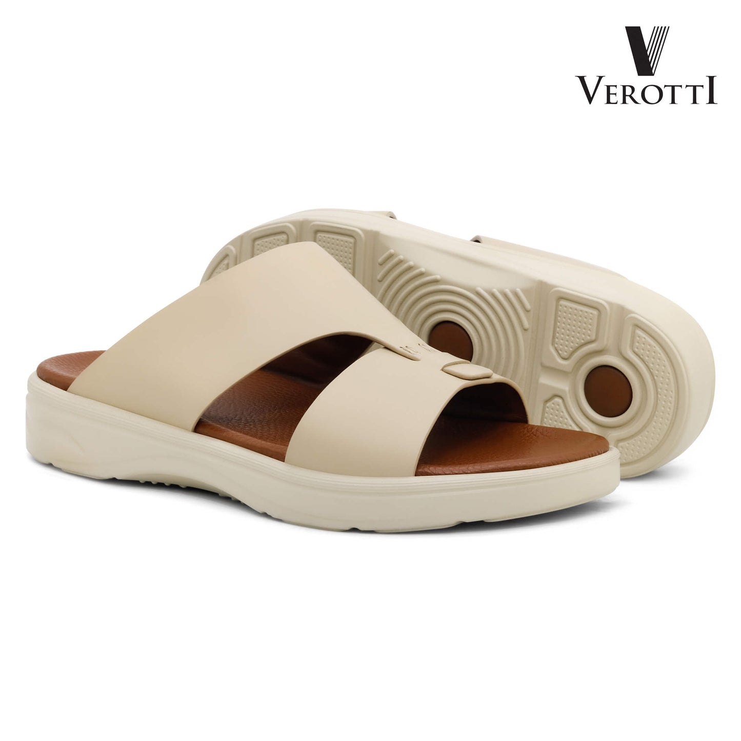 Verotti[X451]VTGE-06 Beige Gents Arabic Sandal