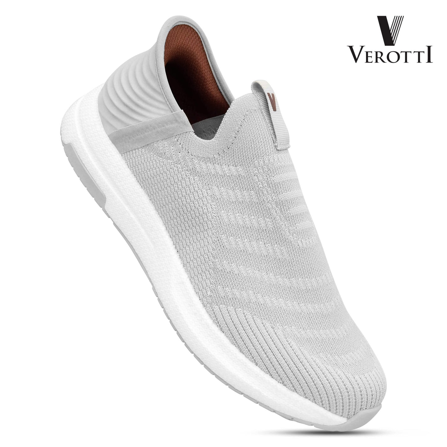 Verotti[X430]951 Gray Gents SLIP-INS Shoes