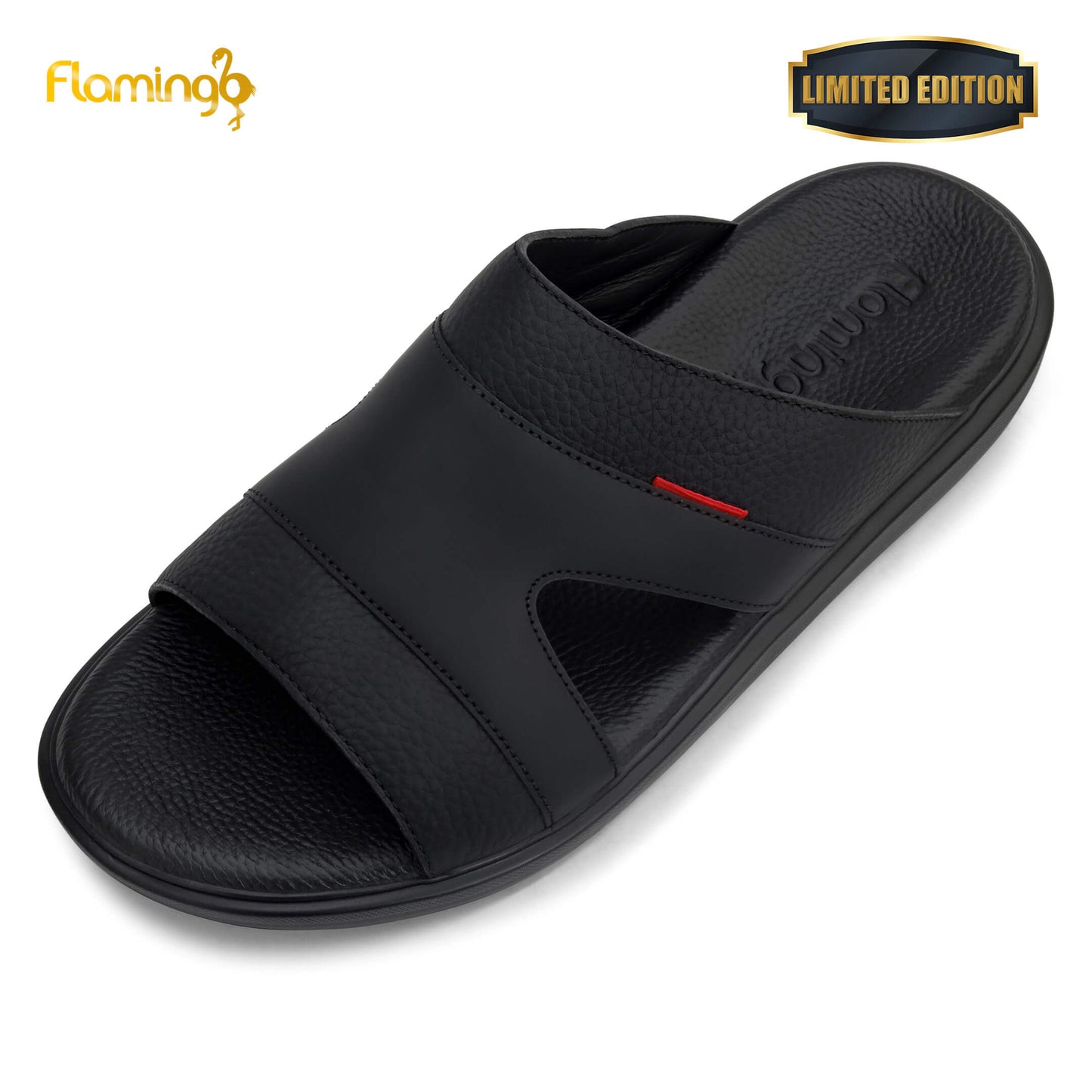Flamingo Premium[FG115]7005 Black Gents Arabic Sandal