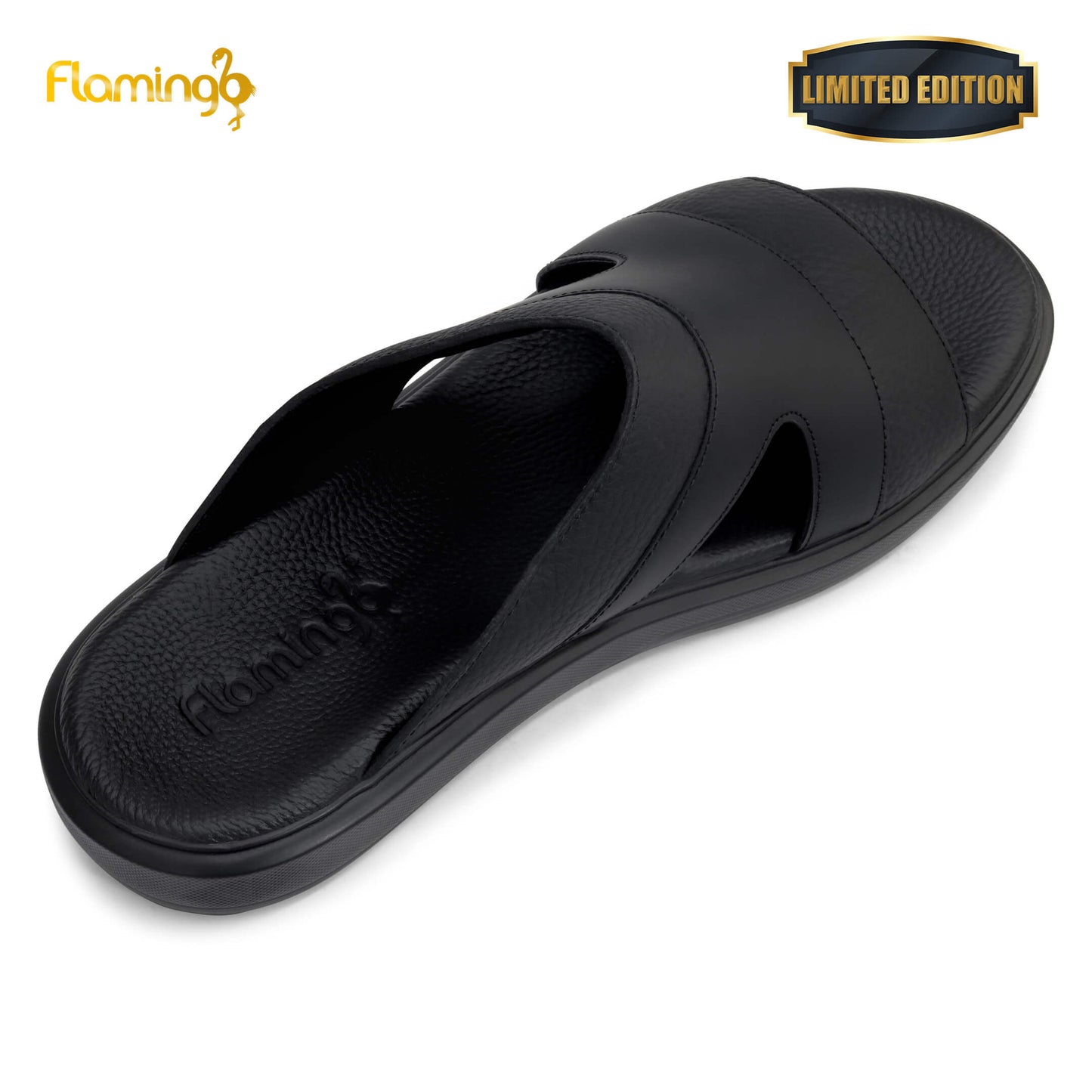 Flamingo Premium[FG115]7005 Black Gents Arabic Sandal
