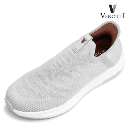 Verotti[X430]951 Gray Gents SLIP-INS Shoes