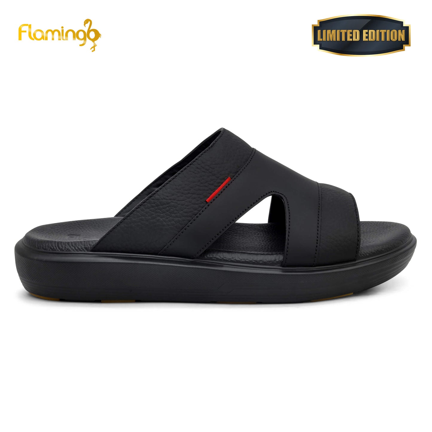 Flamingo Premium[FG115]7005 Black Gents Arabic Sandal