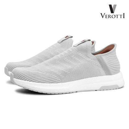 Verotti[X430]951 Gray Gents SLIP-INS Shoes