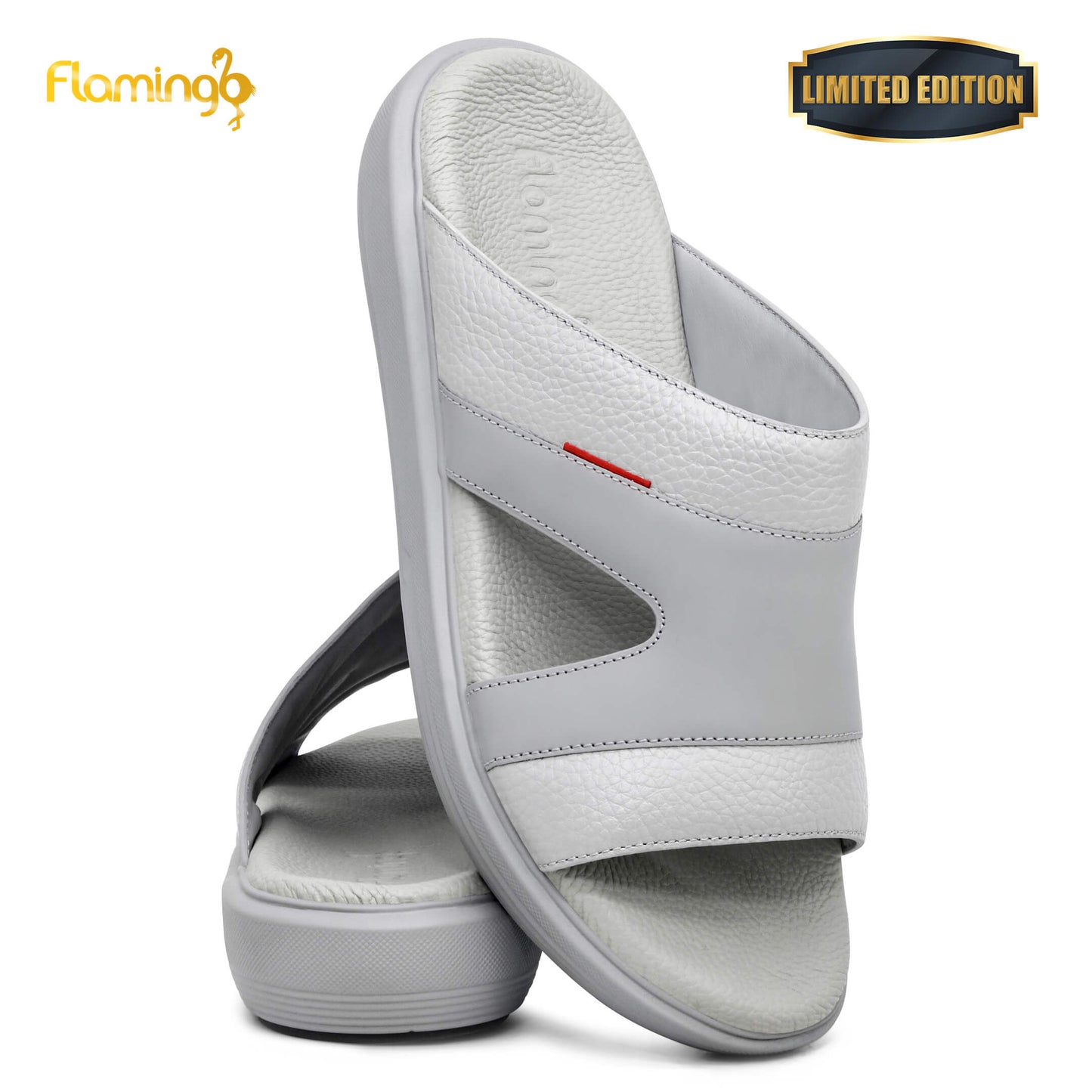 Flamingo Premium[FG116]7005 Gray Gents Arabic Sandal