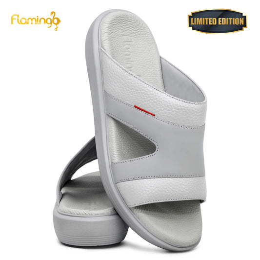 Flamingo Premium[FG116]7005 Gray Gents Arabic Sandal