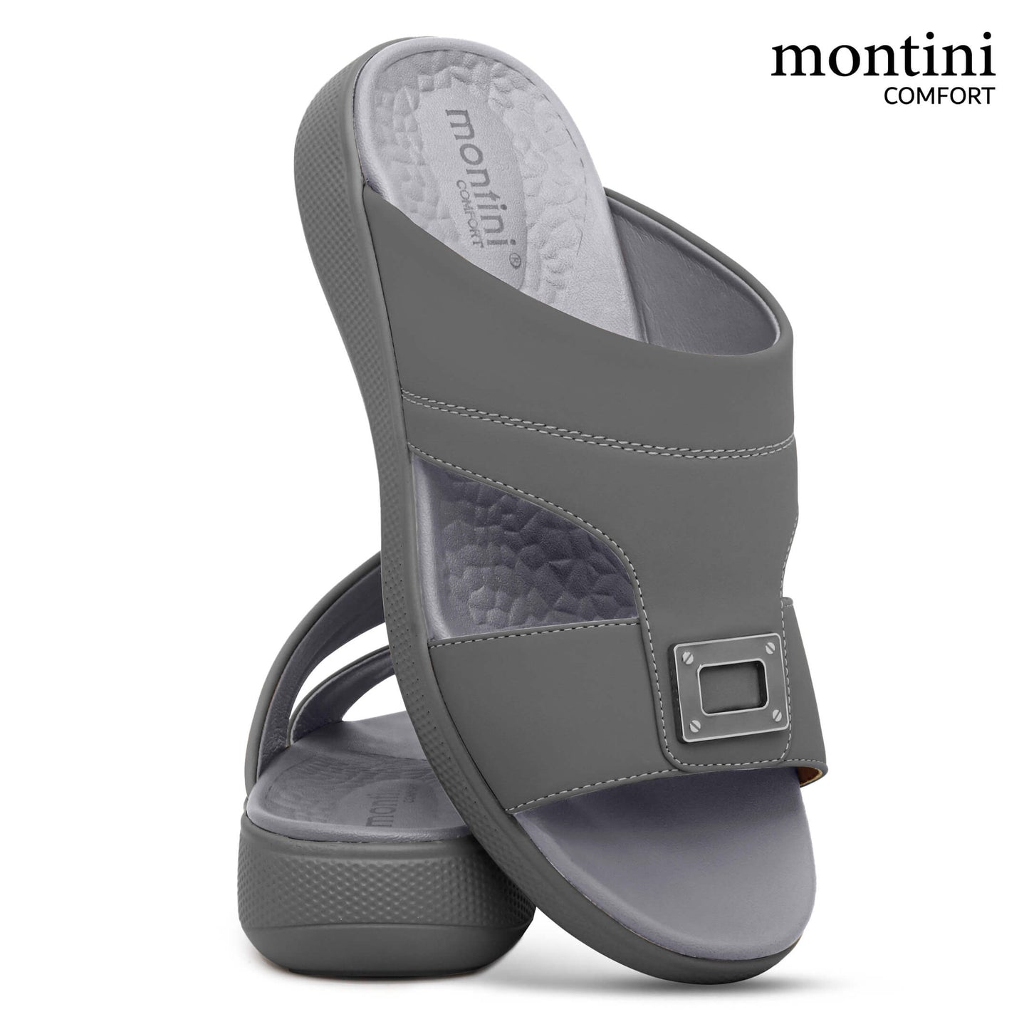 Montini M013(C75) Grey Gents Arabic Sandal