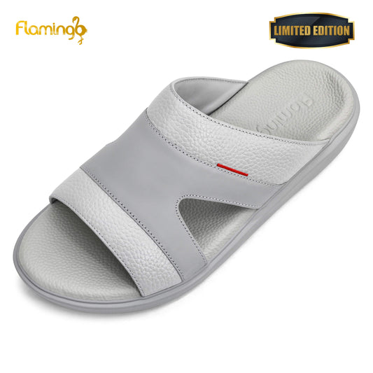Flamingo Premium[FG116]7005 Gray Gents Arabic Sandal