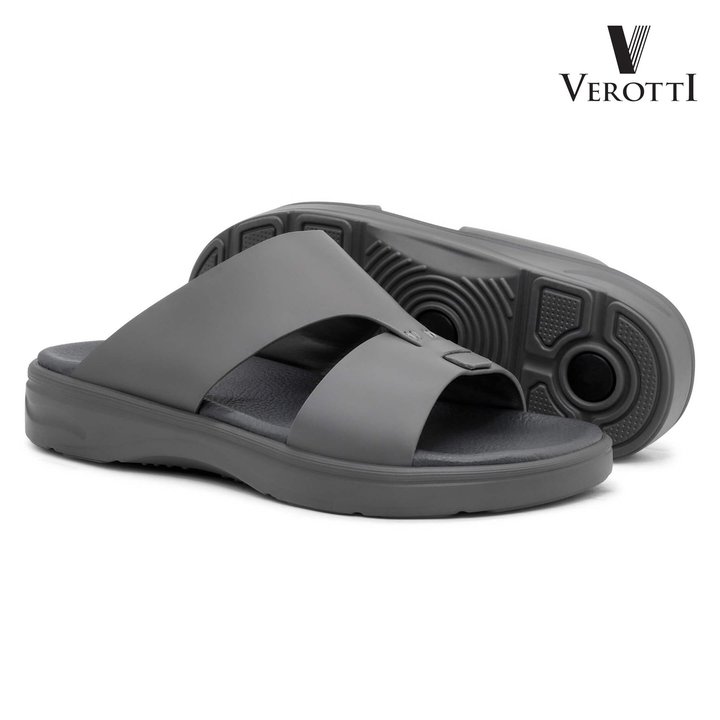 Verotti[X453]VTGE-06 Gray Gents Arabic Sandal