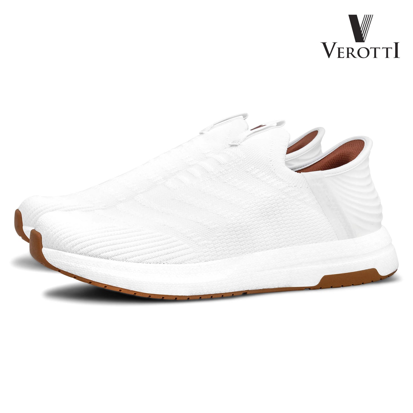 Verotti[X431]951 White Gents SLIP-INS Shoes