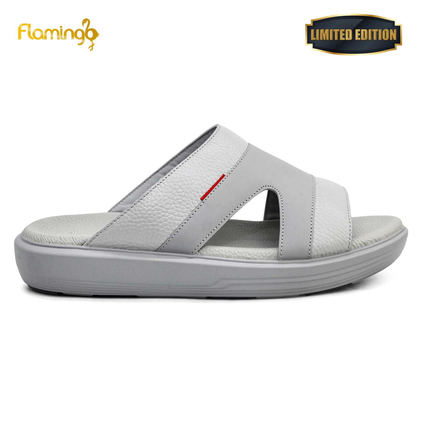 Flamingo Premium[FG116]7005 Gray Gents Arabic Sandal
