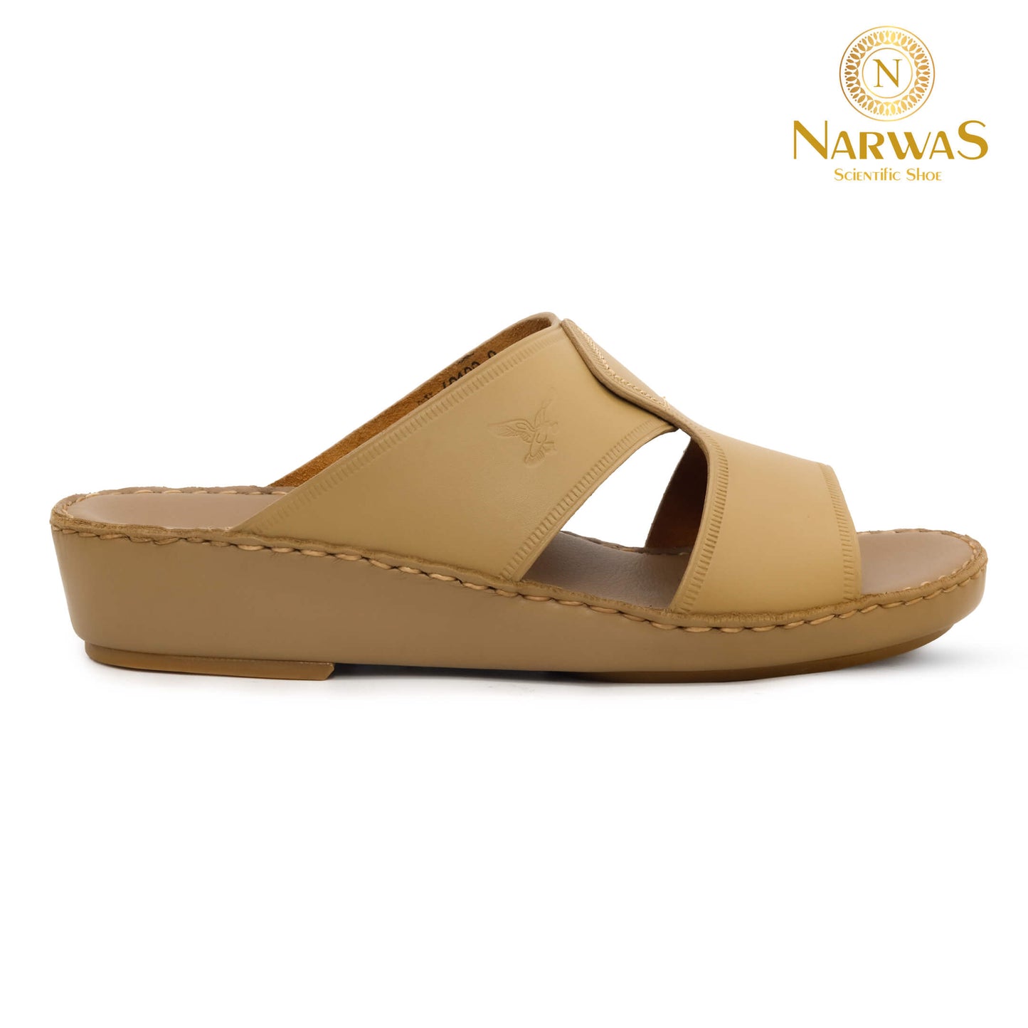 Narwas 1000 [NG29] Full Camel Gents Sandal