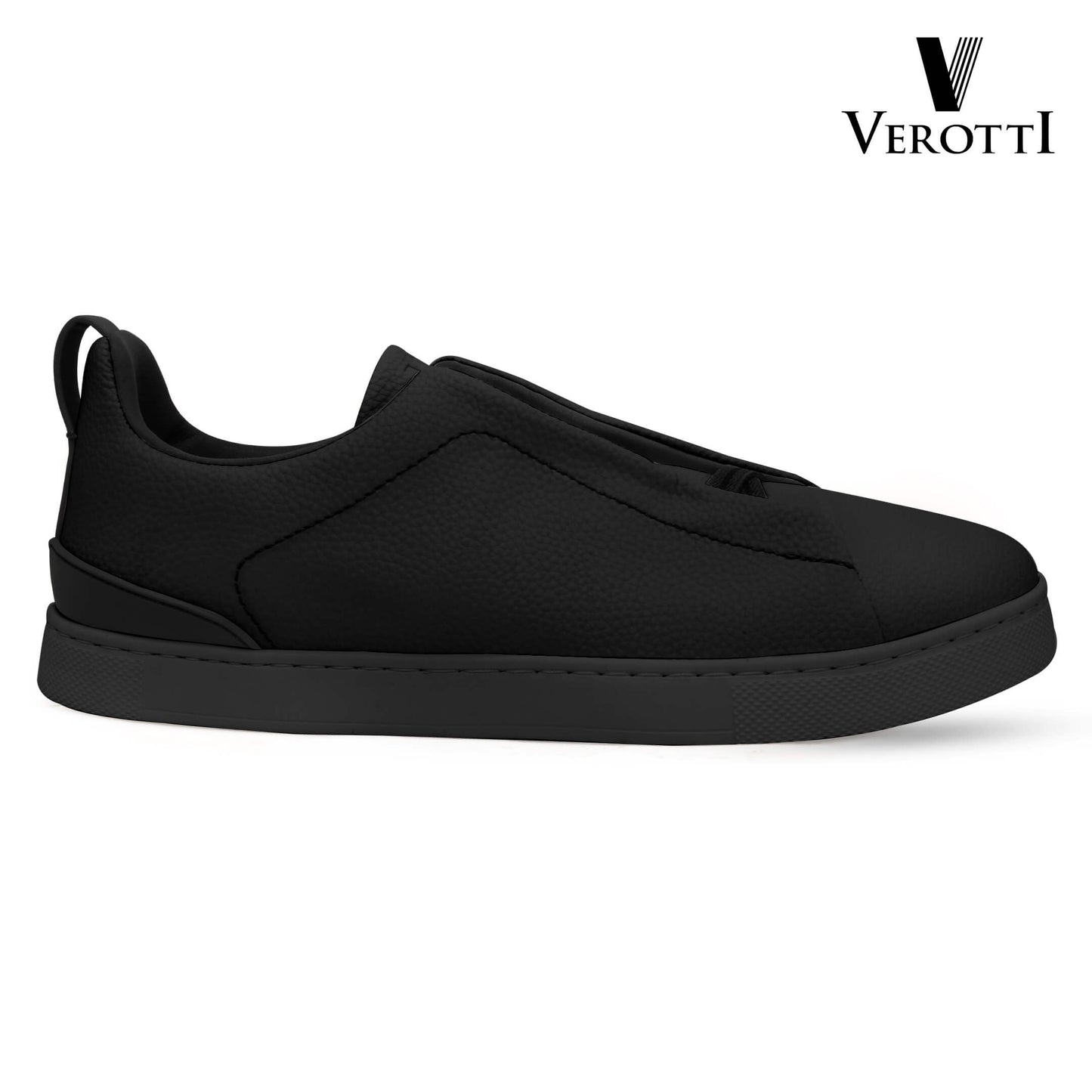 Verotti [X459]955 Full Black Gents Shoes