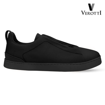 Verotti [X459]955 Full Black Gents Shoes