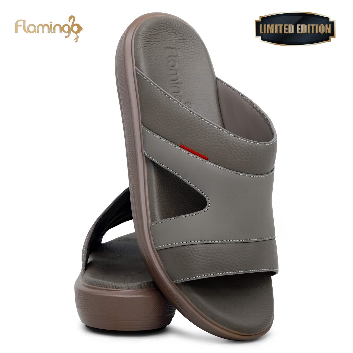 Flamingo Premium[FG117]7005 Stone Gents Arabic Sandal