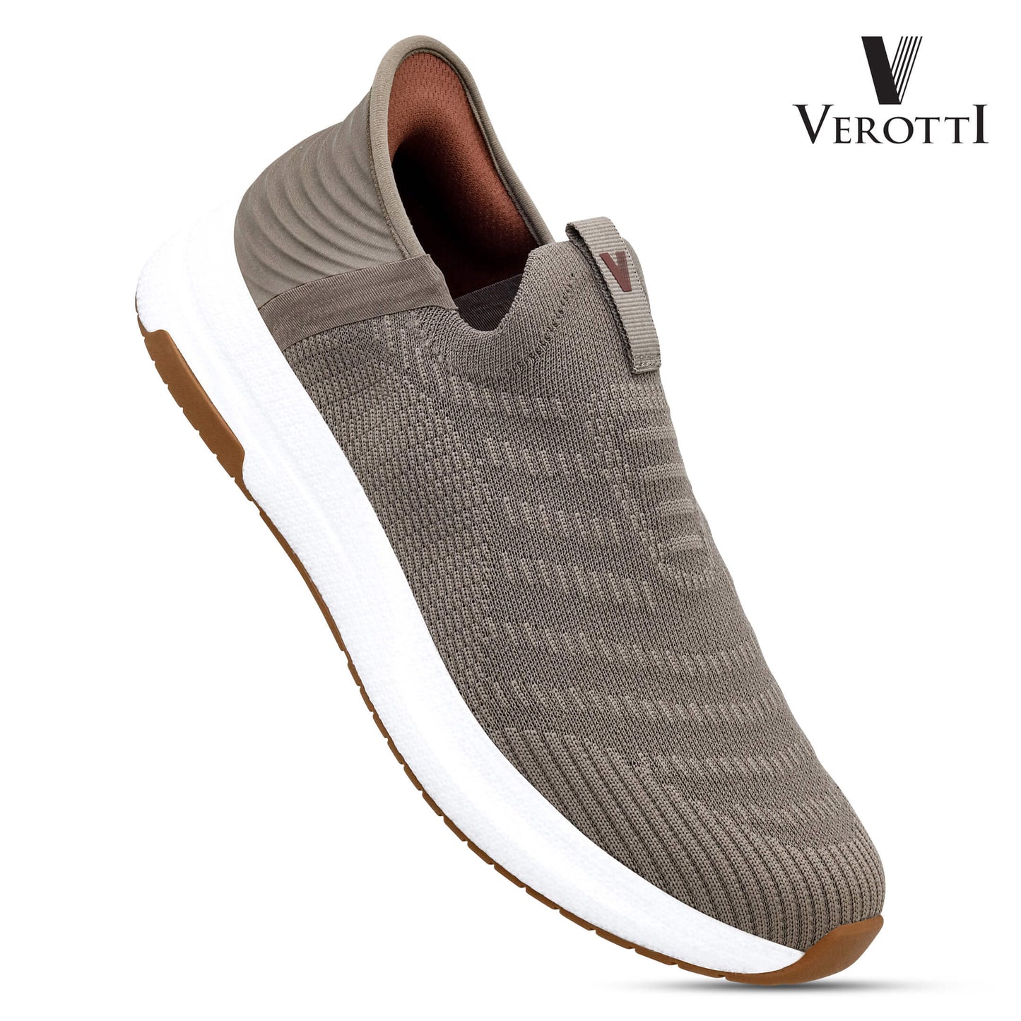 Verotti[X446]951 Khaki Gents SLIP-INS Shoes
