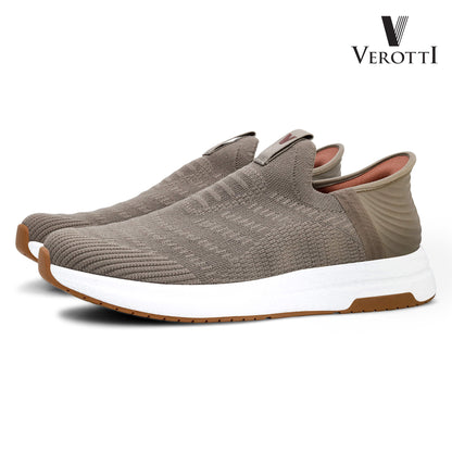 Verotti[X446]951 Khaki Gents SLIP-INS Shoes