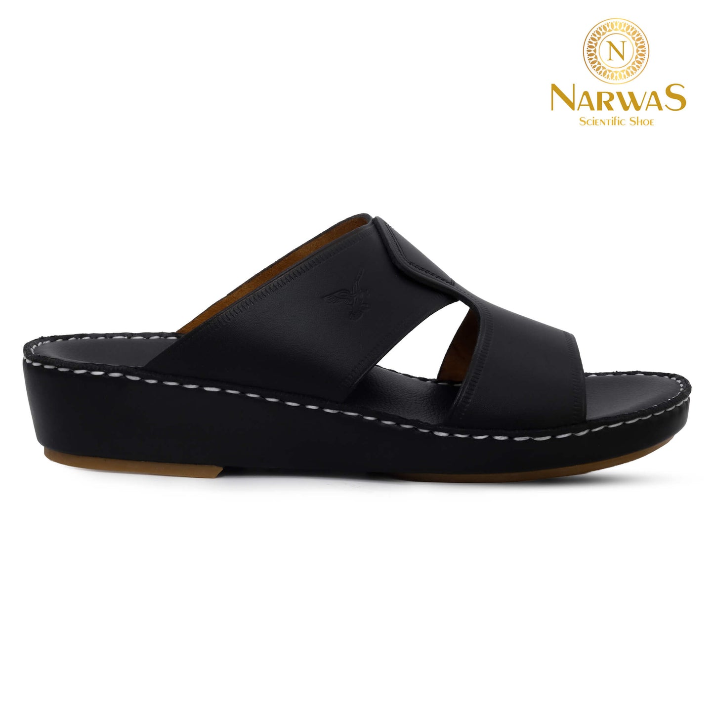 Narwas [G] 1000 Full Black Gents Sandal