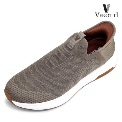 Verotti[X446]951 Khaki Gents SLIP-INS Shoes