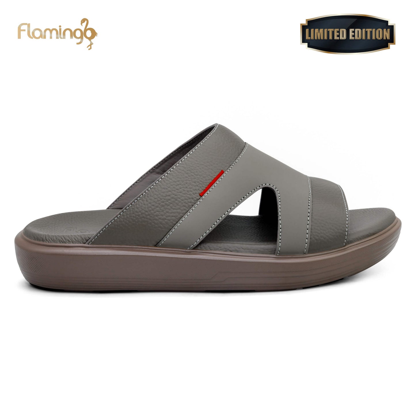 Flamingo Premium[FG117]7005 Stone Gents Arabic Sandal
