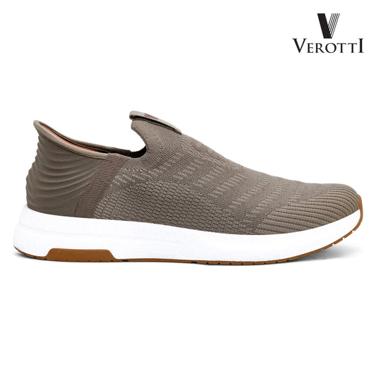 Verotti[X446]951 Khaki Gents SLIP-INS Shoes
