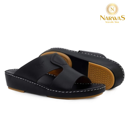 Narwas [G] 1000 Full Black Gents Sandal