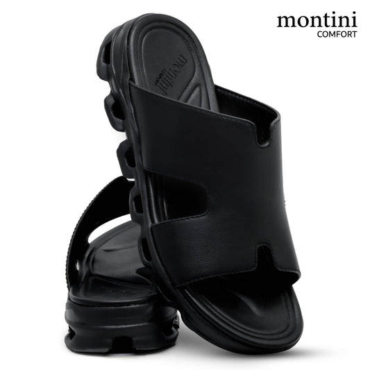 Montini GX103(C38) Black Gents Arabic Sandal