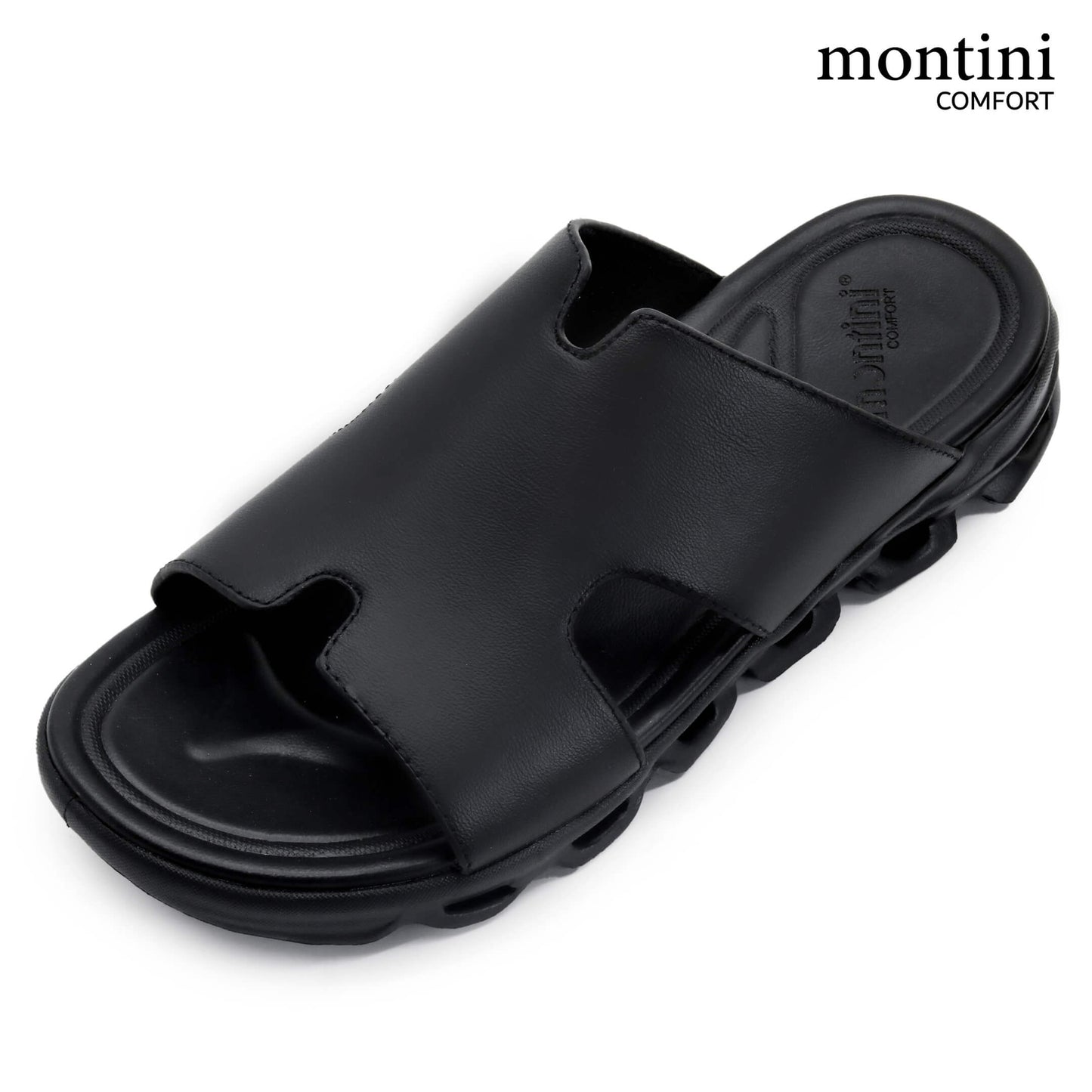 Montini GX103(C38) Black Gents Arabic Sandal