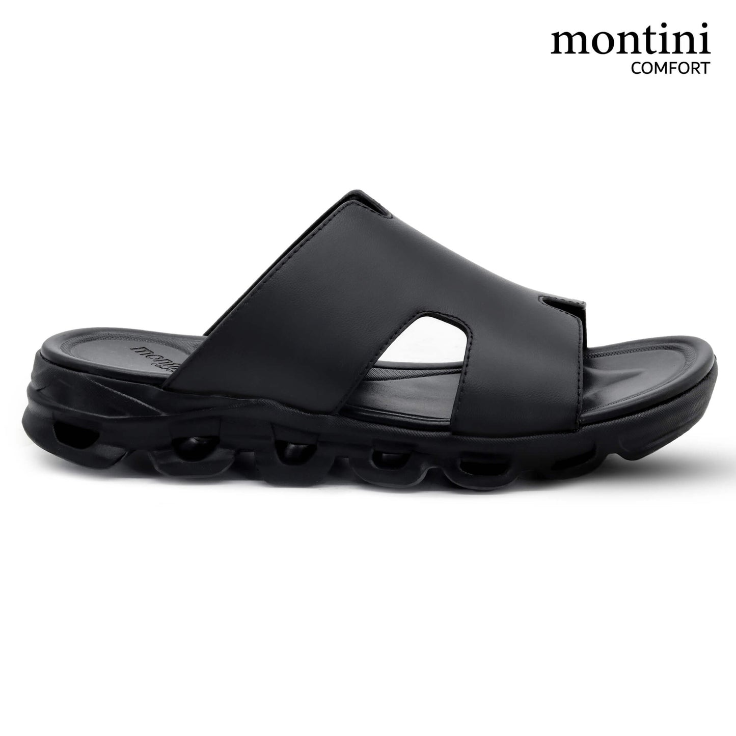 Montini GX103(C38) Black Gents Arabic Sandal