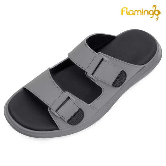 Flamingo Premium[FG125]8078 Gray Gents Arabic Sandal