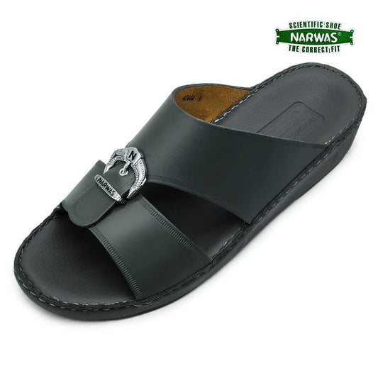 Narwas 404 [NG57] Dark Gray Gents Sandal